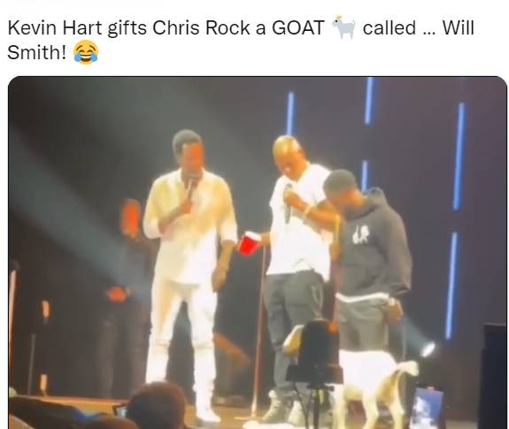 Kevin Hart gives unique name to Chris Rock’s ‘gift’