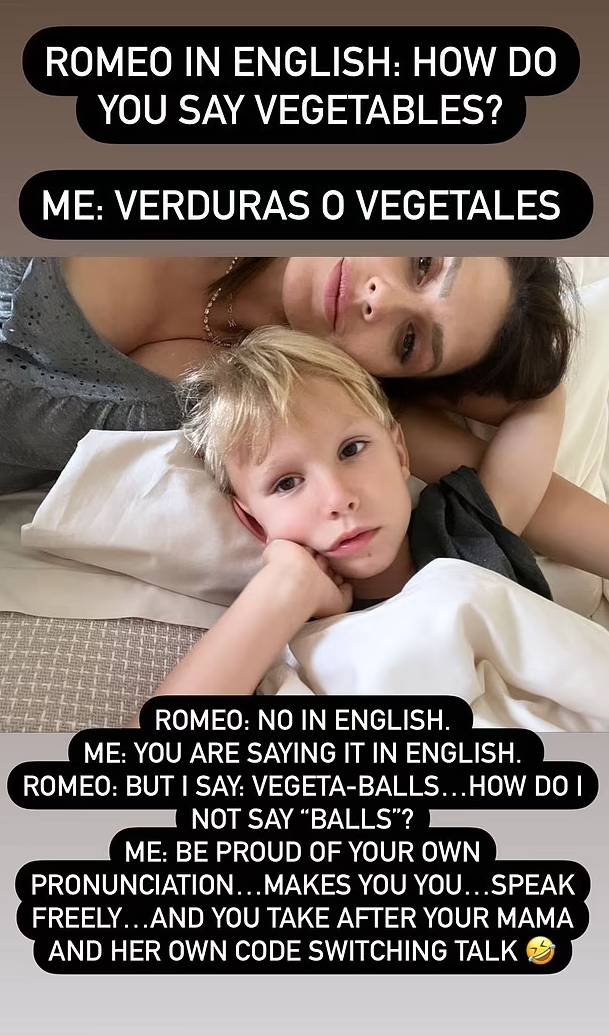 Hilaria Baldwin shares adorable verbal exchange with son: Photo