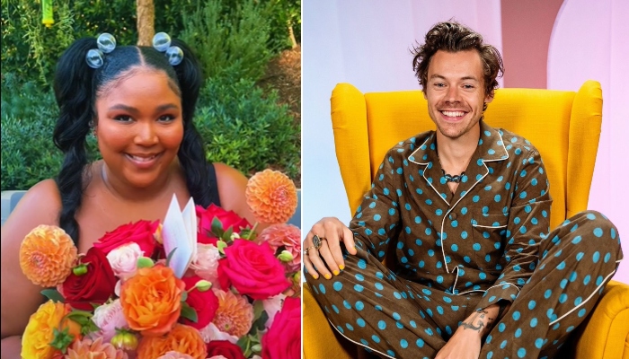 Lizzo gives THIS adorable reaction after Harry Styles sends her flowers