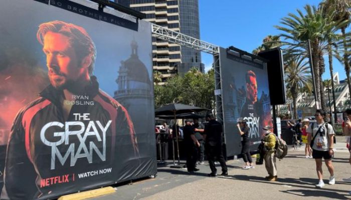 Netflixs Gray Man marketing blitz: emojis, TV ads and a tram