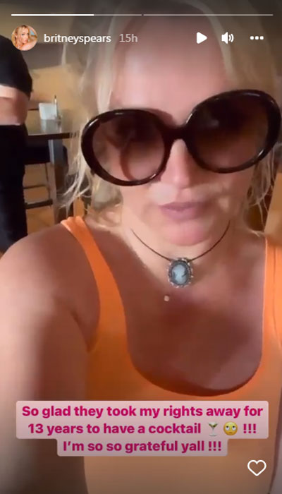 Britney Spears bashes family for snatching away her rights for 13 years