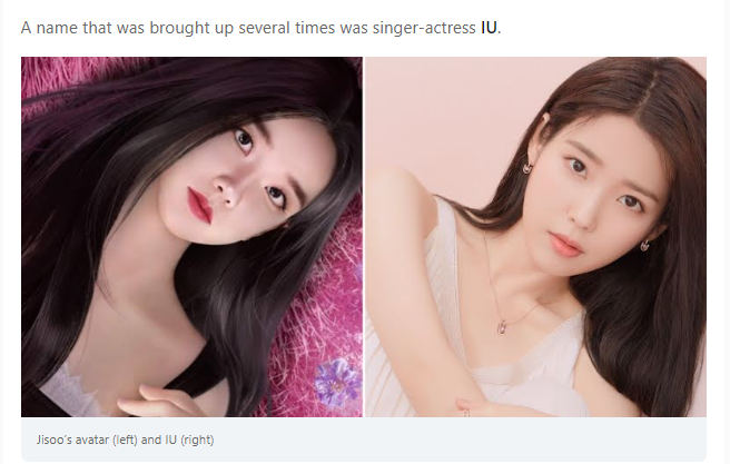 Fans think BLACKPINKs Jisoo AI avatar doesnt match her in real
