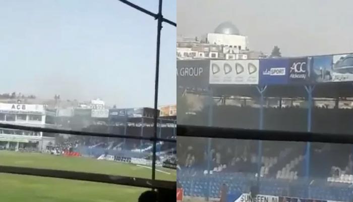 Explosion went off inside Kabul’s main cricket stadium during a domestic league match in Kabul, Afghanistan on July 29, 2022. — Screengrab/Twiter