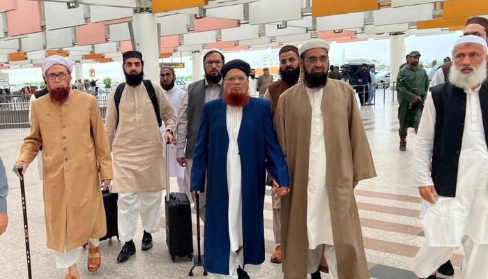 Pak Ulema delegation to Afghan — Afghan service