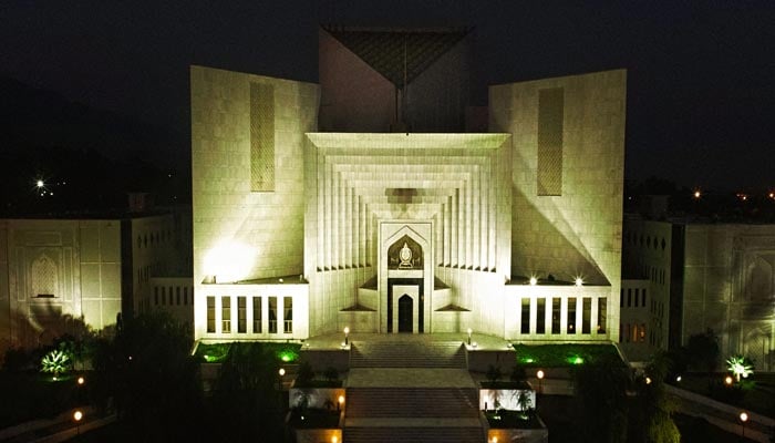 A representational image of the Supreme Court of Pakistan building. — SC website