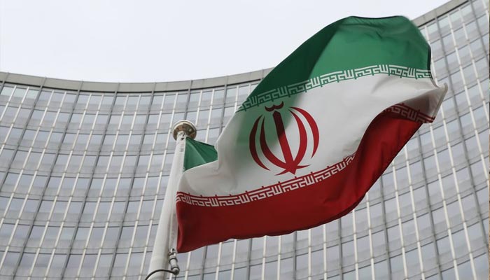 An Iranian flag flutters in front of the International Atomic Energy Agency (IAEA) headquarters in Vienna, Austria, January 15, 2016. — Reuters/File