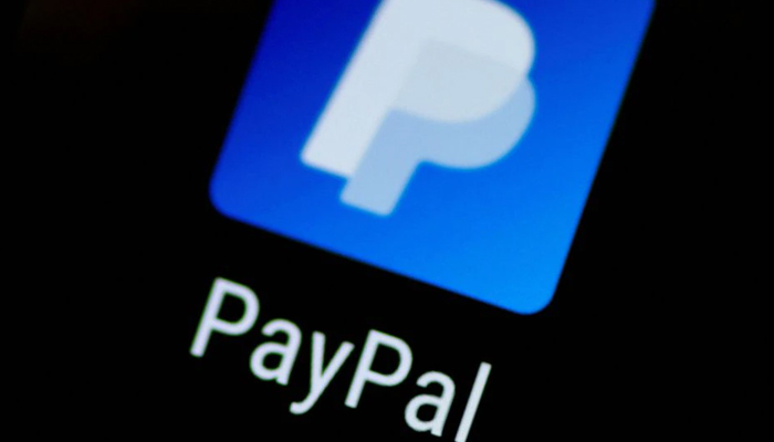 The PayPal app logo seen on a mobile phone in this illustration photo October 16, 2017. — Reuters