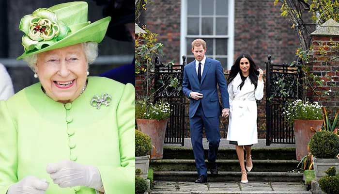 Worried Queen used to see Prince Harry and Meghan Markle quite regularly