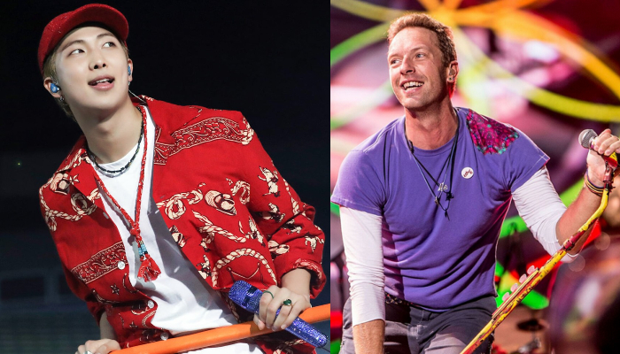 BTSs RM sends a fun-loving message to Chris Martin