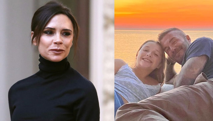Victoria Beckham gushes over David and Harper amid family tensions