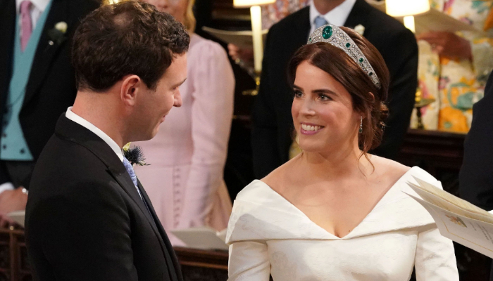 Princess Eugenie made headlines in 2018 when she chose to skip wearing a veil to her royal wedding