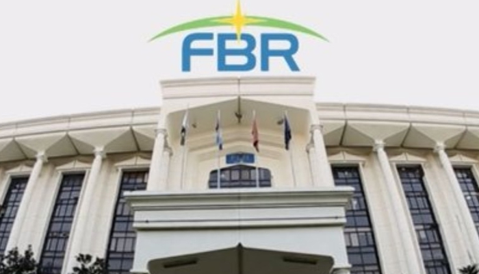 An outside view of the Federal Board of Revenues (FBR) office. — Twitter/FBR