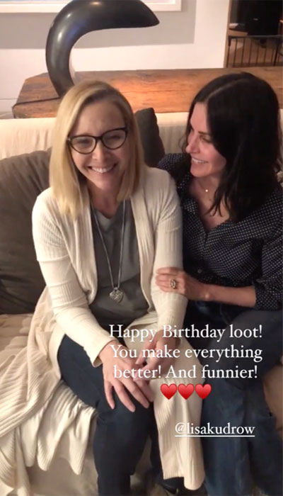 Jennifer Aniston, Courteney Cox sweet birthday tributes for Friends Co-Star Lisa Kudrow