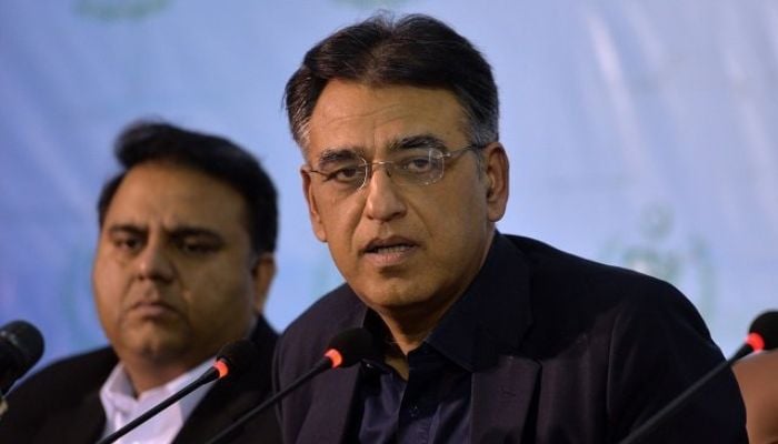 PTI leader Asad Umar - Reuters