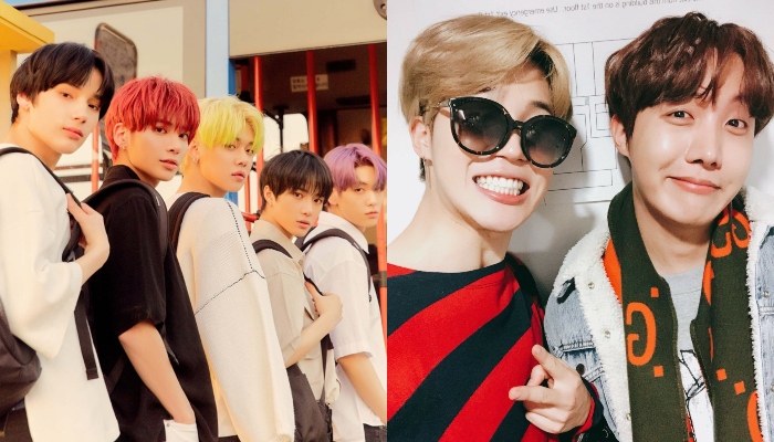 Jimin dan J-Hope menghadiri penampilan TXT di Lollapalooza