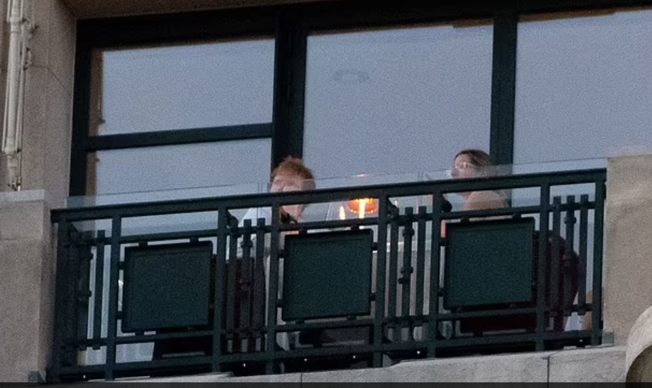 Ed Sheeran and his wife Cherry Seaborn enjoy a dinner date in Paris