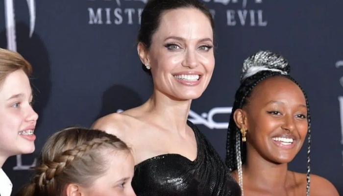 Angelina Jolie does ‘electric slide’ as daughter Zahara gets ready to attend Spelman
