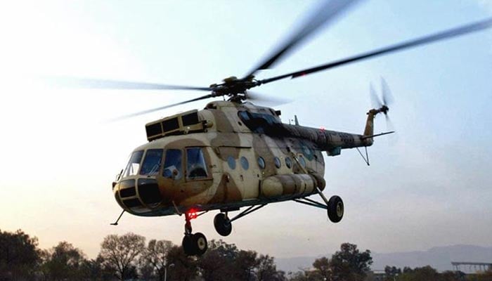 Helikopter Angkatan Darat Pakistan dalam perjalanan dari Quetta ke Karachi hilang