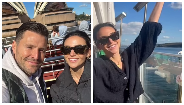 Michelle Keegan dan Mark Wright menghabiskan waktu berkualitas bersama di Sydney