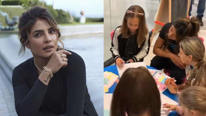 Priyanka Chopra gets emotional after meeting Ukrainian refugee women, children - Vimarsana News