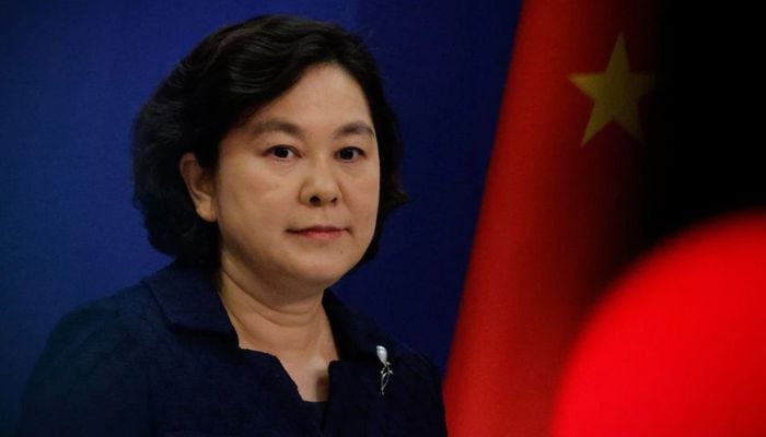 Chinese Foreign Ministry spokesperson Hua Chunying attends a news conference in Beijing, China, August 2, 2022.— Reuters