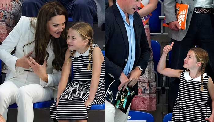 Princess Charlotte steals spotlight as she joins Kate Middleton and William at Commonwealth Games