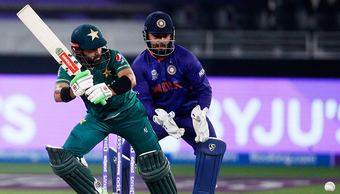 Cricket - ICC Mens T20 World Cup 2021 - Super 12 - Group 2 - India v Pakistan - Dubai International Stadium, Dubai, United Arab Emirates - October 24, 2021 Pakistans Mohammad Rizwan. — Reuters