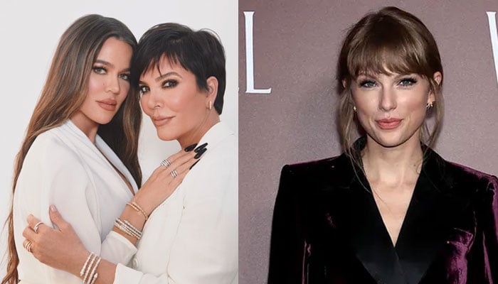 Khloe Kardashian joined in on the jokes about Kris Jenner leaking Taylor Swift’s private jet usage