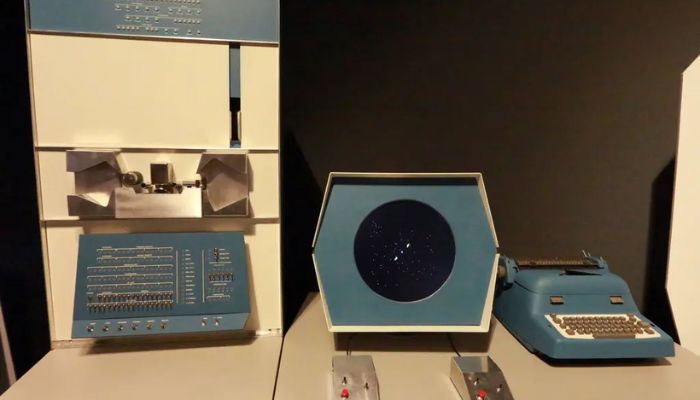 Spacewar! Video Games Blast Off Model of the 1962 PDP-1 computer at this Museum of the Moving Image exhibition. — NYT