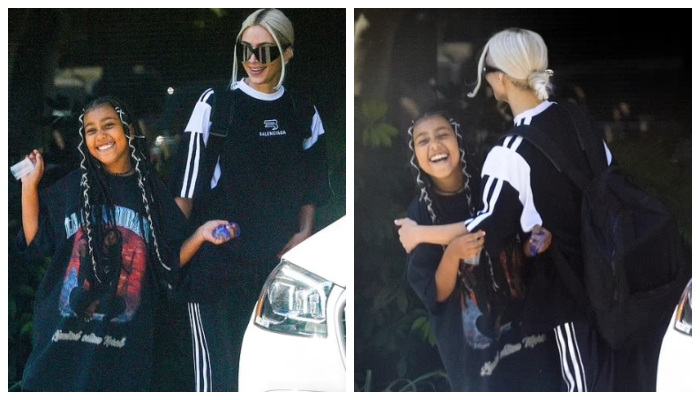 Kim Kardashian shares a warm hug with daughter North West after art class in Los Angeles