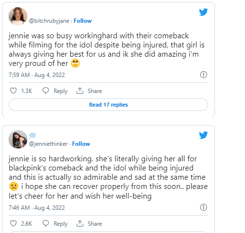 BLACKPINK Jennie gets injured during The Idol shoot, BLINKS show concern