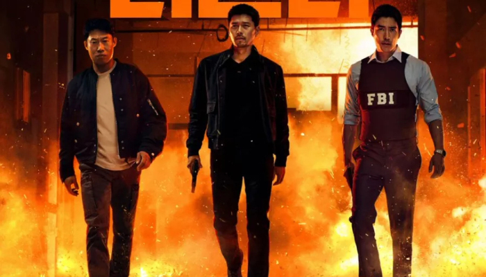 Hyun Bin, Yoo Hae Jin, dan Daniel Henney sebagai petugas FBI di poster
