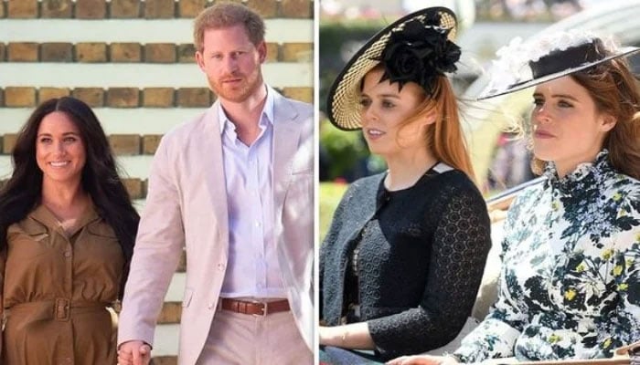 Princess Eugenie clashed with Beatrice over snub of Meghan and Harry