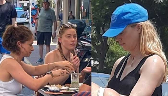 Amber Heard seen with a controversial Israeli journalist in Tel Aviv