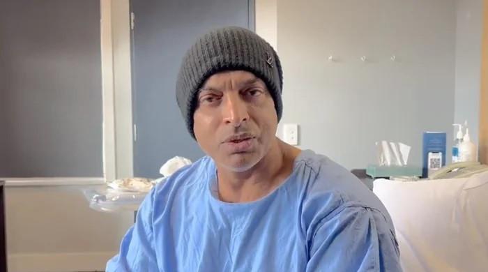 WATCH: Shoaib Akhtar's video message after painful knee surgery