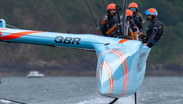 Kate Middleton looks fearless as Duchess joins high speed sailing race crew