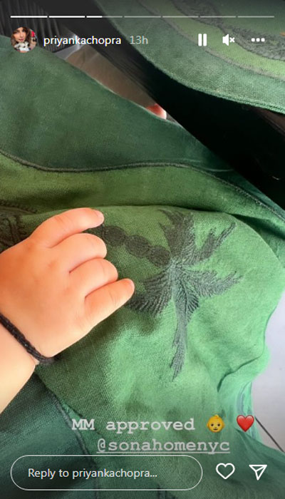 Priyanka Chopra treats fans with another glimpse at daughter Malti Marie: Pic