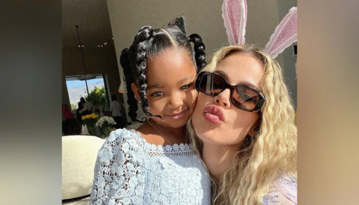 Khloé Kardashians showers love on daughter True Thompson after welcoming son