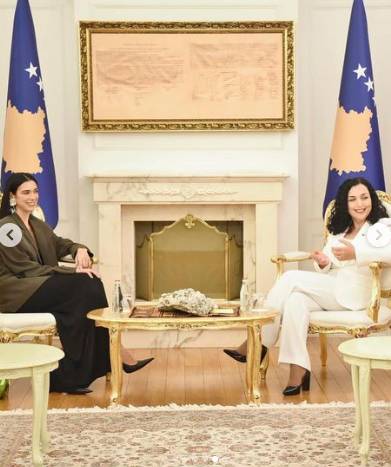 Dua Lipa receives title of Honorary Ambassador of Republic of Kosovo: Photos