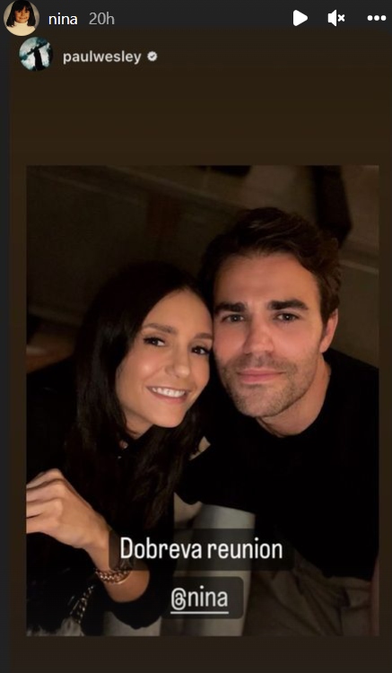 Paul Wesley shares reunion photo with ‘The Vampire Diaries’ co-star Nina Dobrev