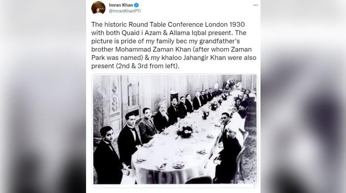 Fact check: Photo of Imran Khan’s relatives is not from 1930 Round Table Conference