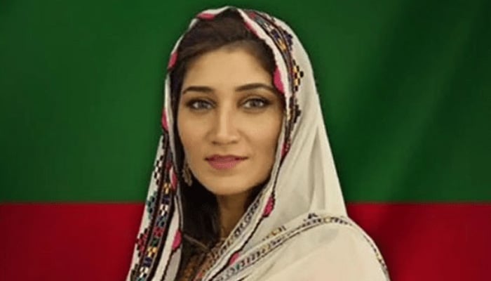 Mehr Bano, daughter of PTI Vice Chairman Shah Mahmood Qureshi. — Courtesy Meher Bano’s Twitter