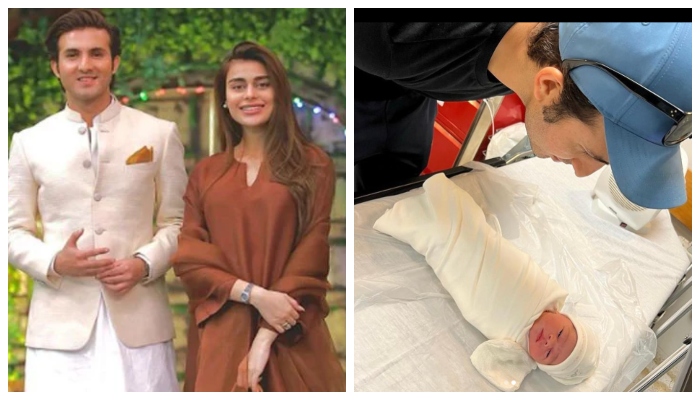 Sadaf Kanwal gives birth to baby girl with hubby Shehroz Sabzwari