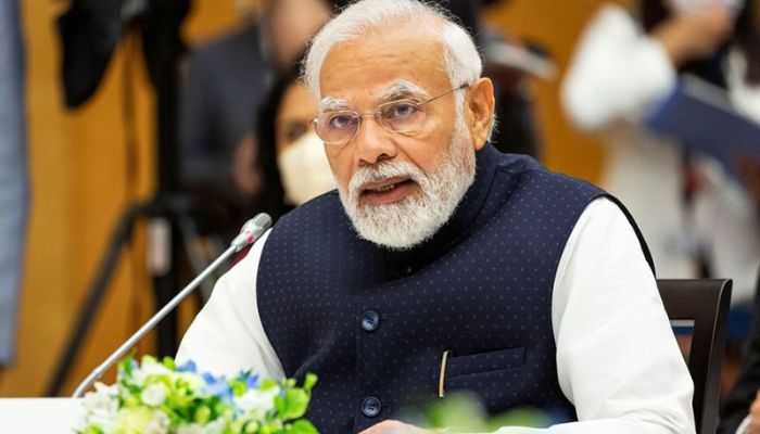 Indian Prime Minister Narendra Modi attends the Quad leaders’ summit, in Tokyo, Japan on May 24. — Reuters