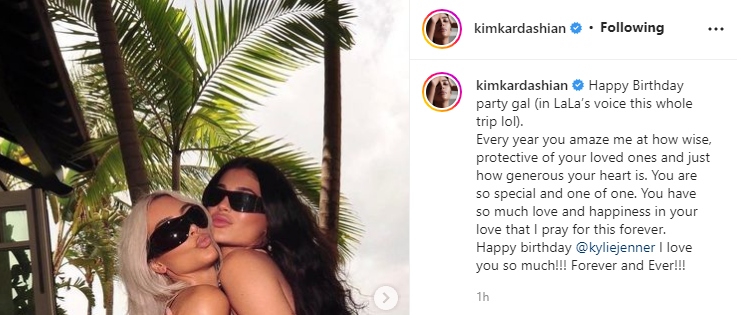 Kim Kardashian pens SWEET birthday tribute for Kylie Jenner