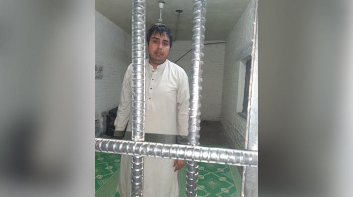 Pictures of Shahbaz Gill in jail go viral