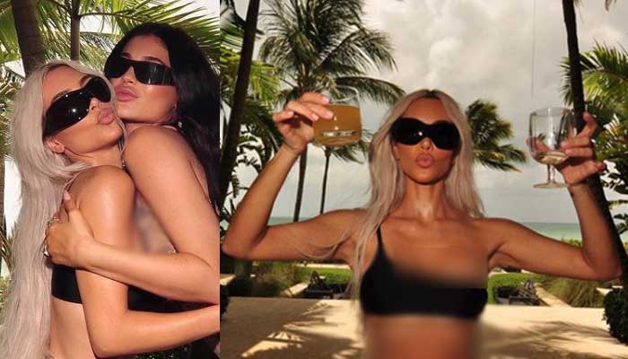 Kim Kardashians new pics with Kylie Jenner spark reactions