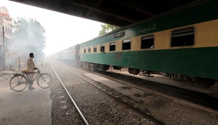 File photo of Karachi Circular Railways. — Reuters