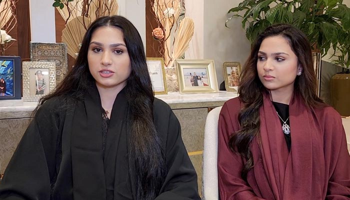 Model Sophia Mirzas daughters Zainab Umar and Zuneirah Umar. — Provided by the reporter