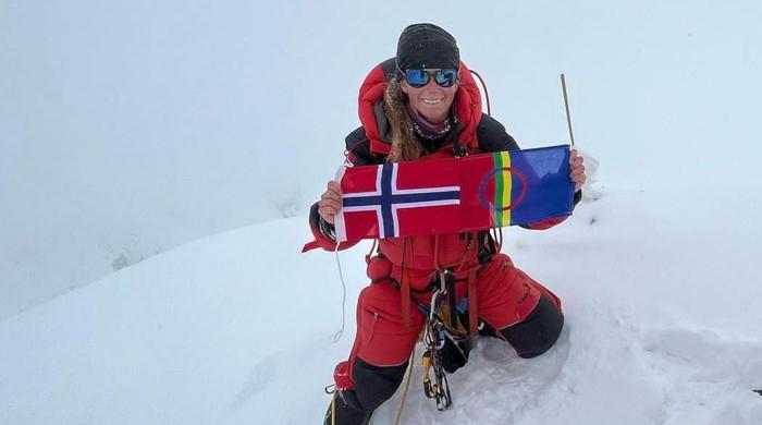 Norwegian mountaineer inches close to becoming quickest to climb all 14 peaks